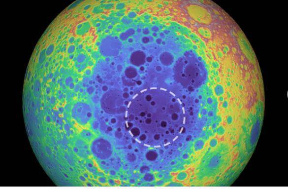 月球地下埋藏巨大不明物体,月球背面发现巨大异物