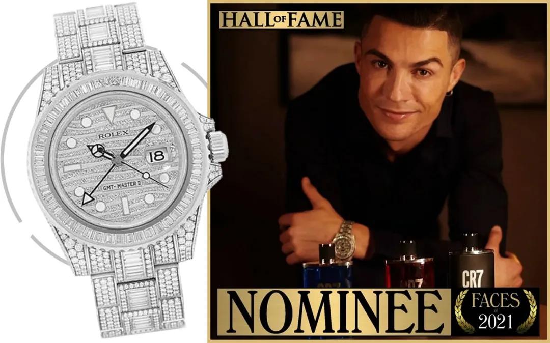 c罗定制的表,c罗日常搭配手表