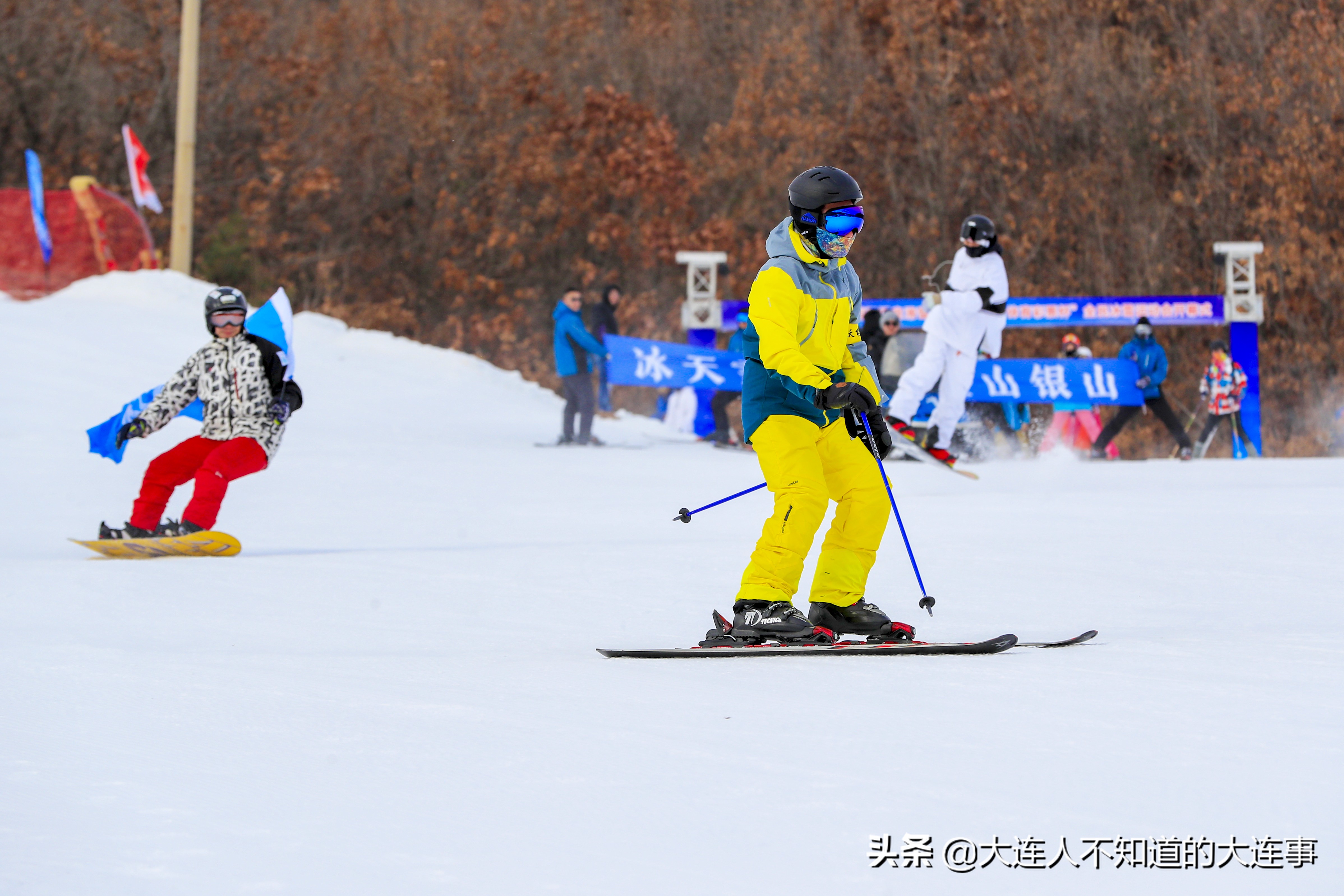 大连欢乐雪世界滑雪场2019,大连安波冬奥会