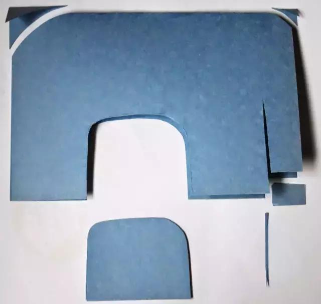 幼师剪纸手工技能大赛作品,幼师贴门上长条创意剪纸