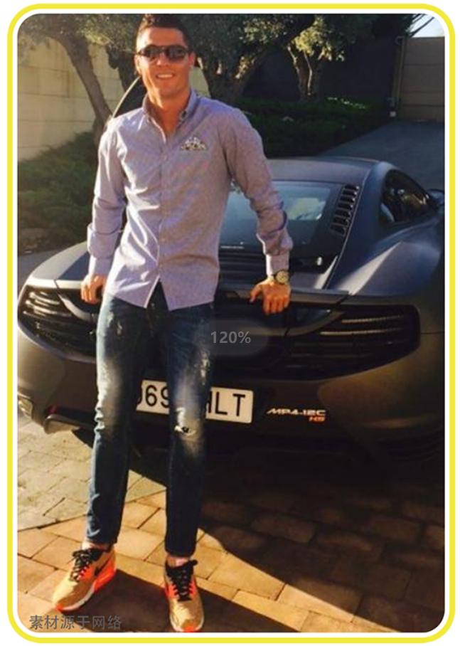 Carry全场的C罗有多豪？20辆豪车挤爆车库，3辆布拉迪总价过亿