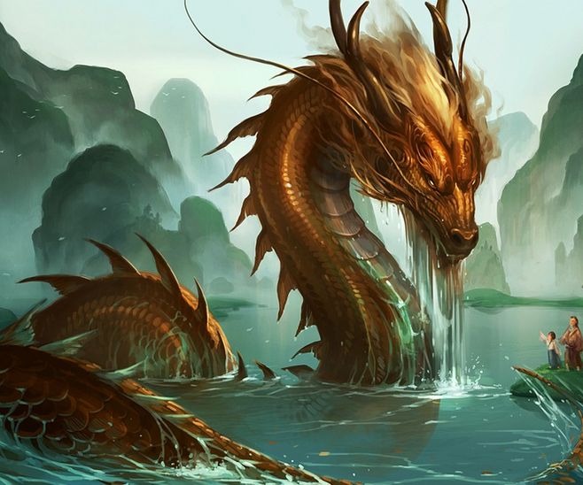 中国古神话各种龙,古代神话龙的来历