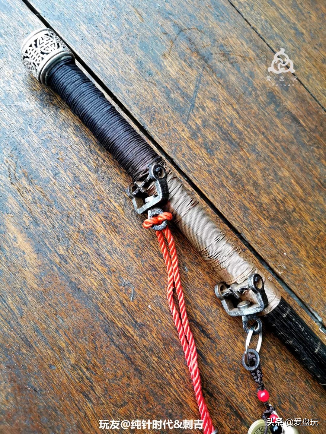 10块钱的手把件,极品老秤杆