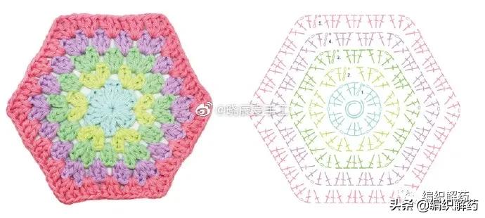 精美钩针蕾丝花片图解一定要收藏,长方形蕾丝钩针花片连接桌布图解