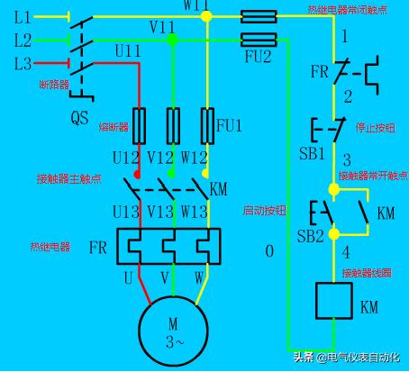 正泰cjt1-20交流接触器原理视频,交流接触器自锁原理和详细接线法