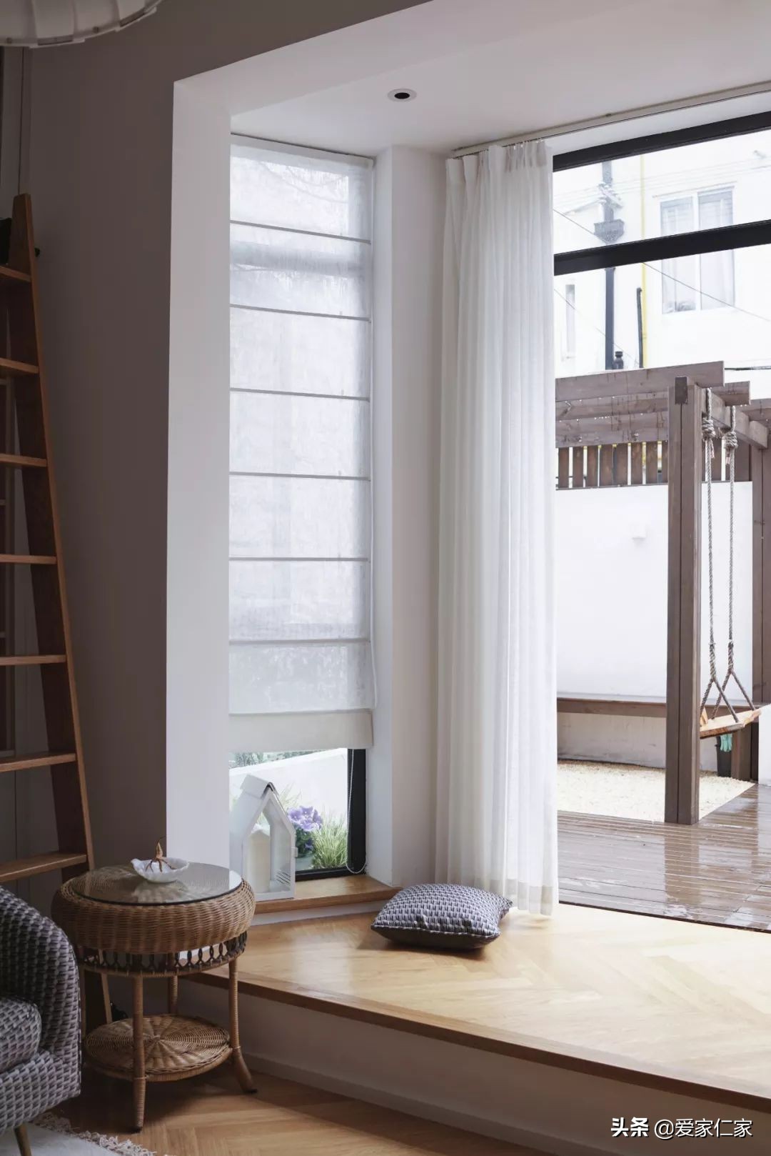 她买下32㎡上海老旧学区房，为女儿打造小桃园，还有超舒适大庭院