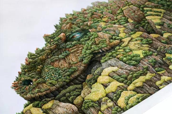 小央美水墨画作品欣赏,小央美人物画