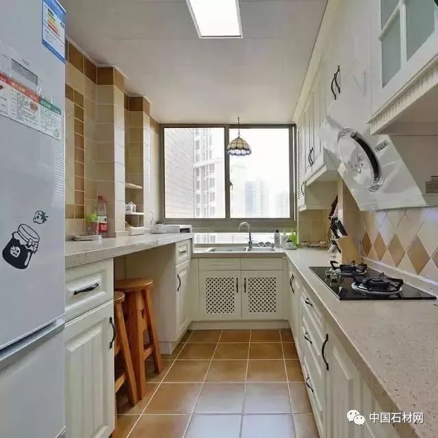 厨房多色台面,最流行的厨房大理石台面