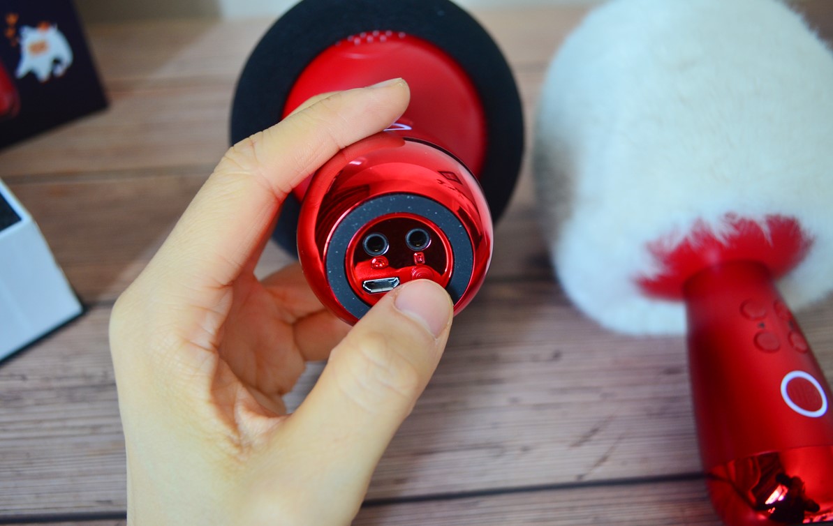 唱吧无线麦克风小巨蛋g2504b星球款,唱吧k歌宝小巨蛋麦克风g2pro