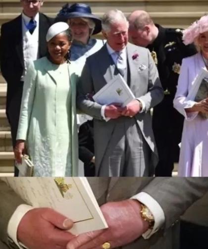 王子男星结婚戴的这些表是真的壕