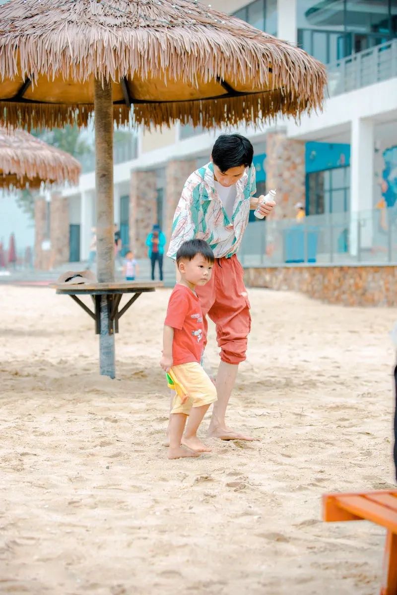 在海沙里打滚,东湖内藏着武汉“小巴厘”