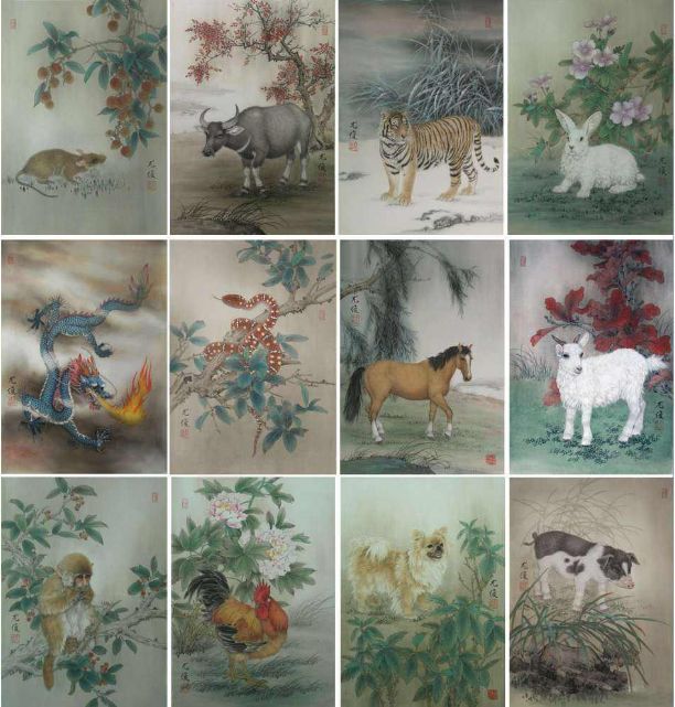 诗词里的十二生肖,十二生肖各有一首诗