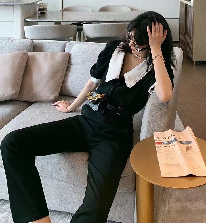 小个子显瘦显高阔腿裤女秋冬款,阔腿裤柔软显瘦女小个子