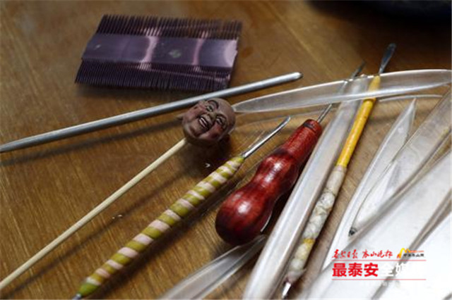 台湾客商慕名来*安泰**花6万元买了18个小面人