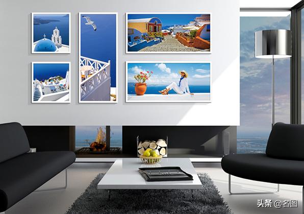 装饰画地中海风格挂画,地中海风格装饰图