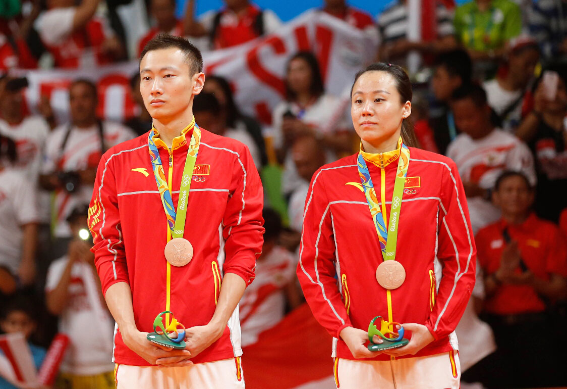 赵芸蕾一届双冠世锦赛,赵芸蕾首金混双