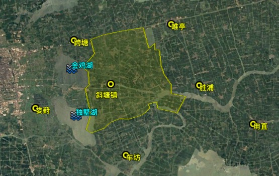 斜塘老街简介,斜塘村落