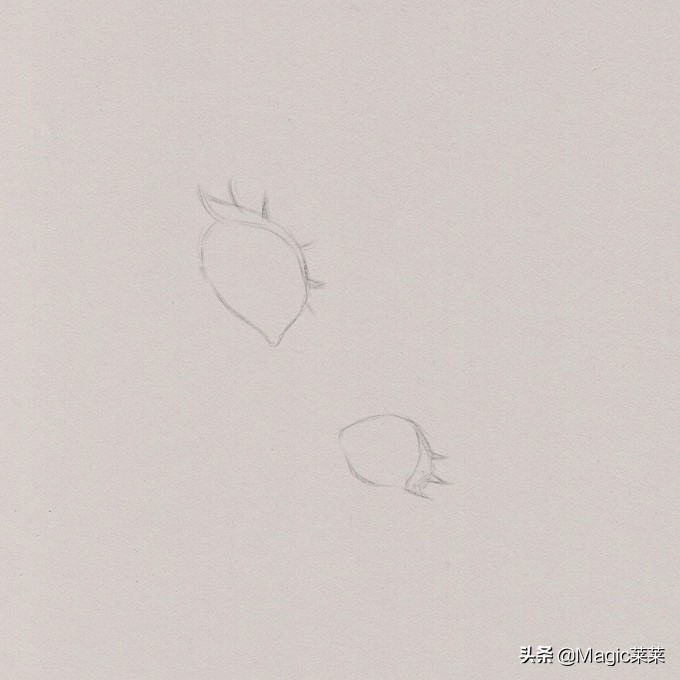 教你用铅笔手绘一双漂亮的动漫人物眼睛超详细步骤快来学习吧