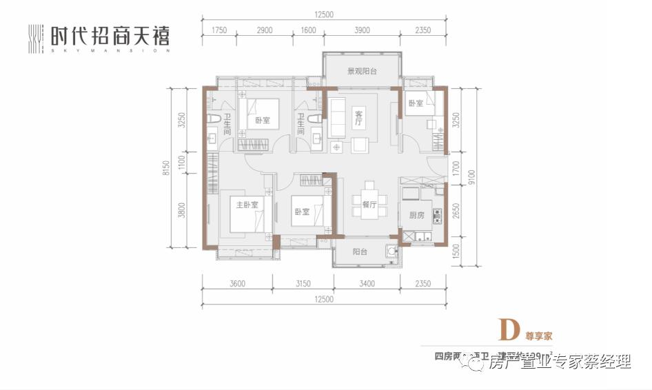 时代招商天禧旁边有没有地铁,时代招商天禧4房多少钱