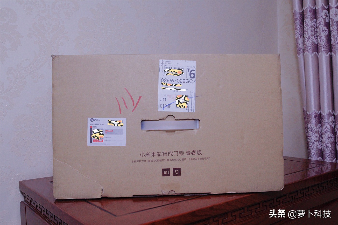 米家门锁远程开锁,米家智能门锁青春版换把手方向