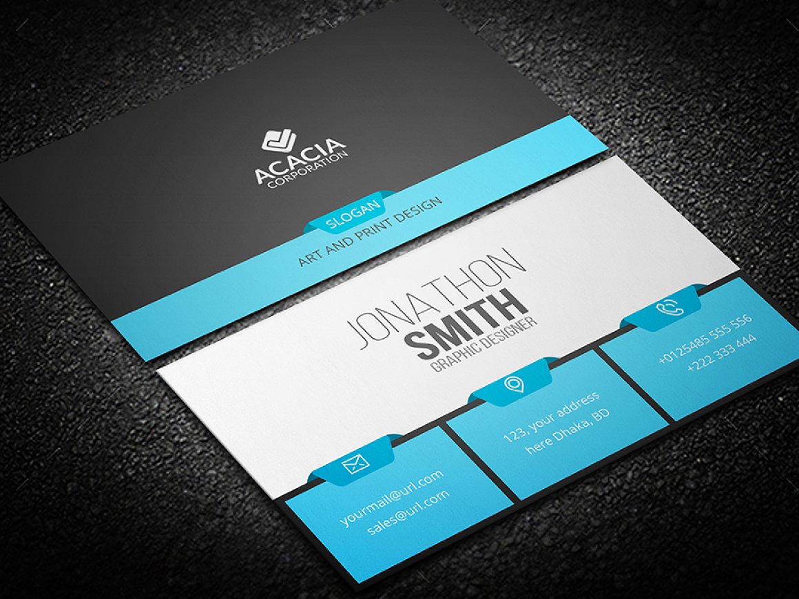 商务名片设计简单英语,商务大气名片设计