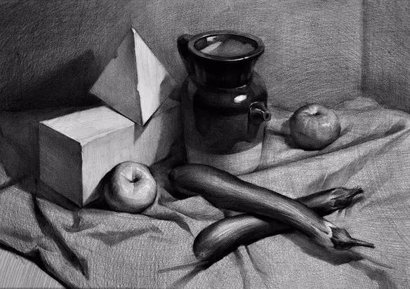 素描基础几何体圆柱体,零基础素描教程快速学会几何体