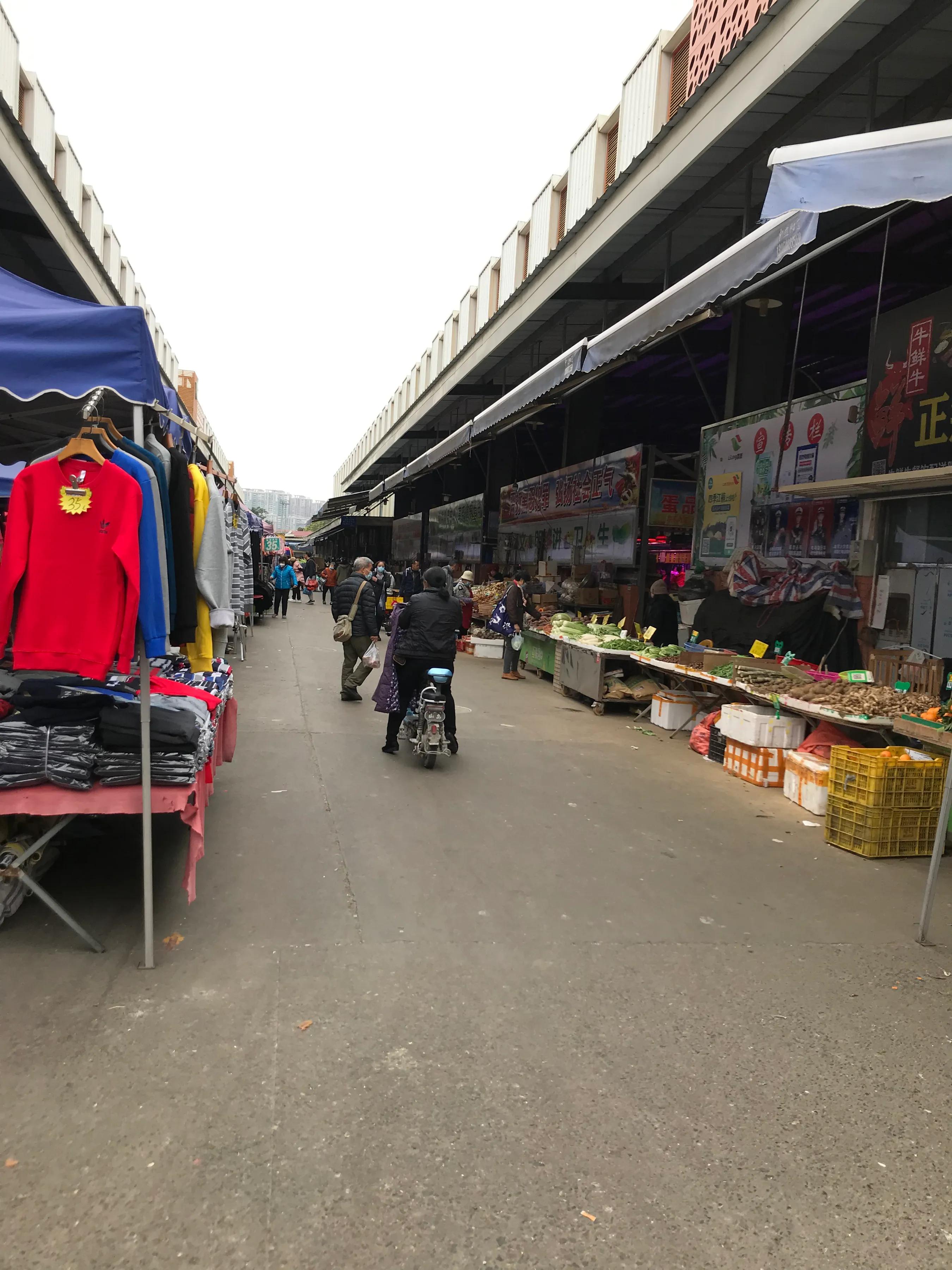 广州荔塱农贸批发市场,芳村荔塱菜市场