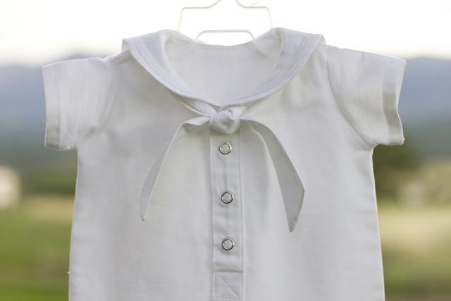 婴儿贴身连体衣制作教程,宝宝罩衣的制作教程