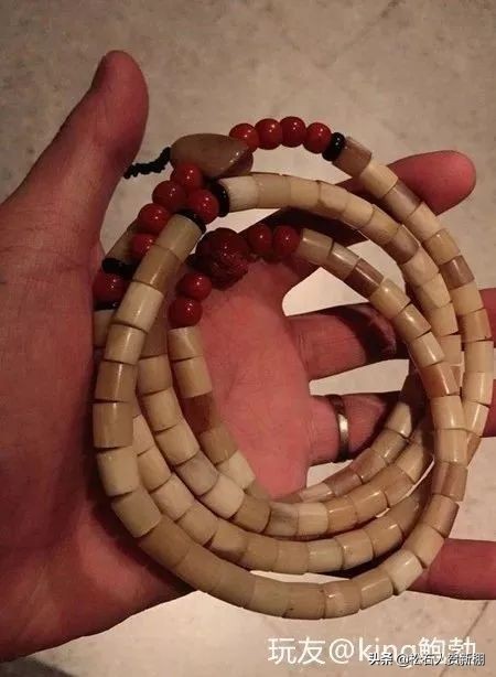 各种木质手串包浆效果,七道木手串包浆