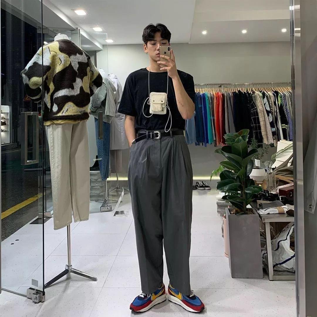 ins韩国温柔穿搭冬季裤子,韩国ins风穿搭女生高级感