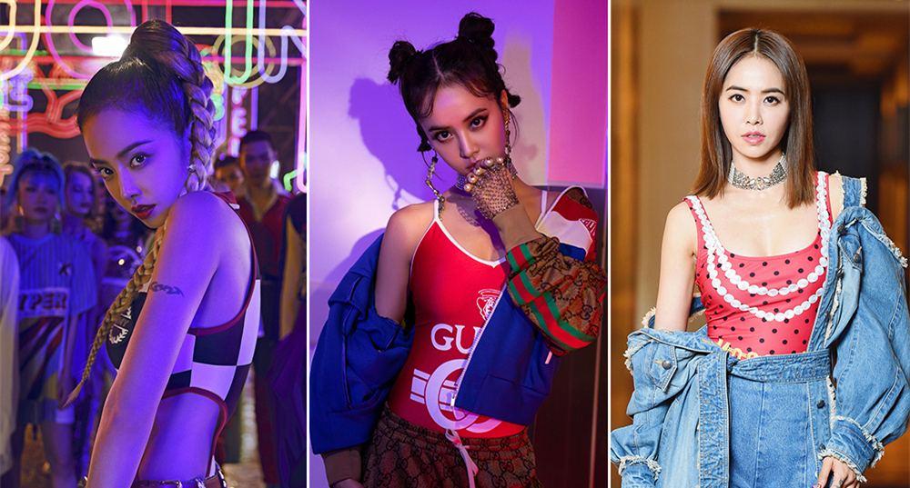 何穗身穿复古泳装大秀骨感身材,何穗人鱼裙图片