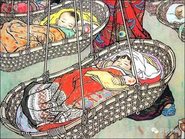 中国儿童国画杰作,国画小儿童