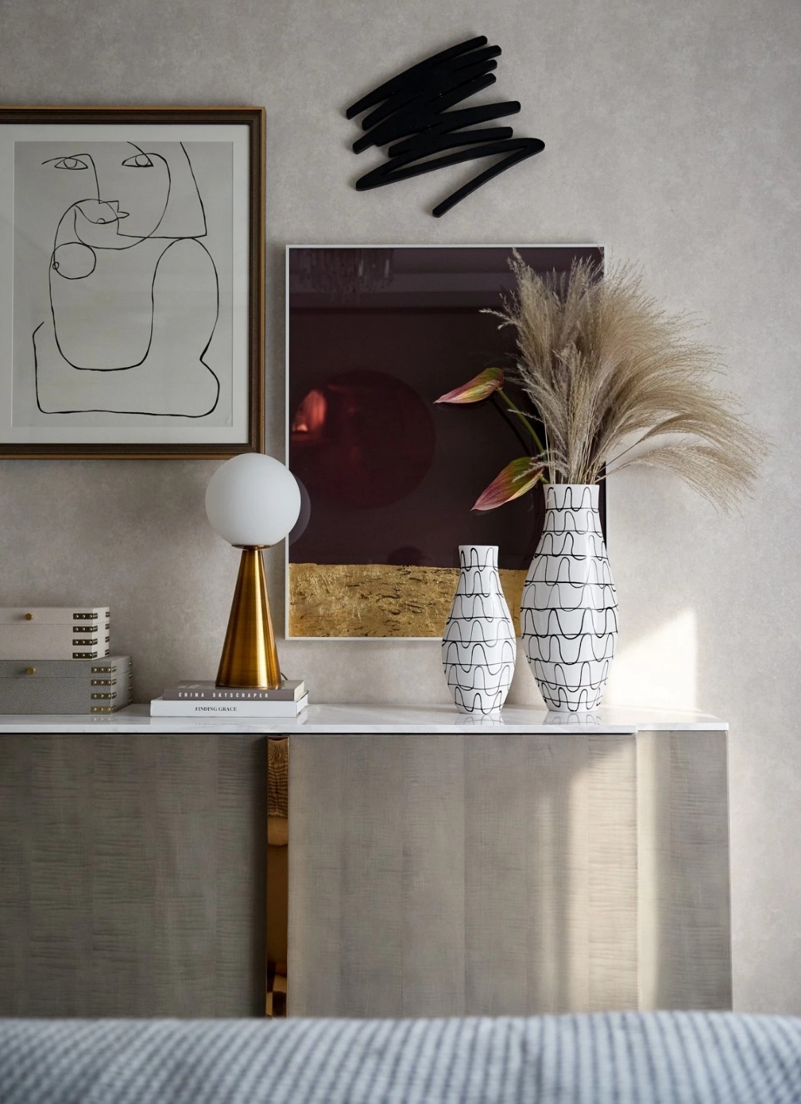 常州新北新城樾隽中央188平,常州新城樾隽中央120平装修效果图