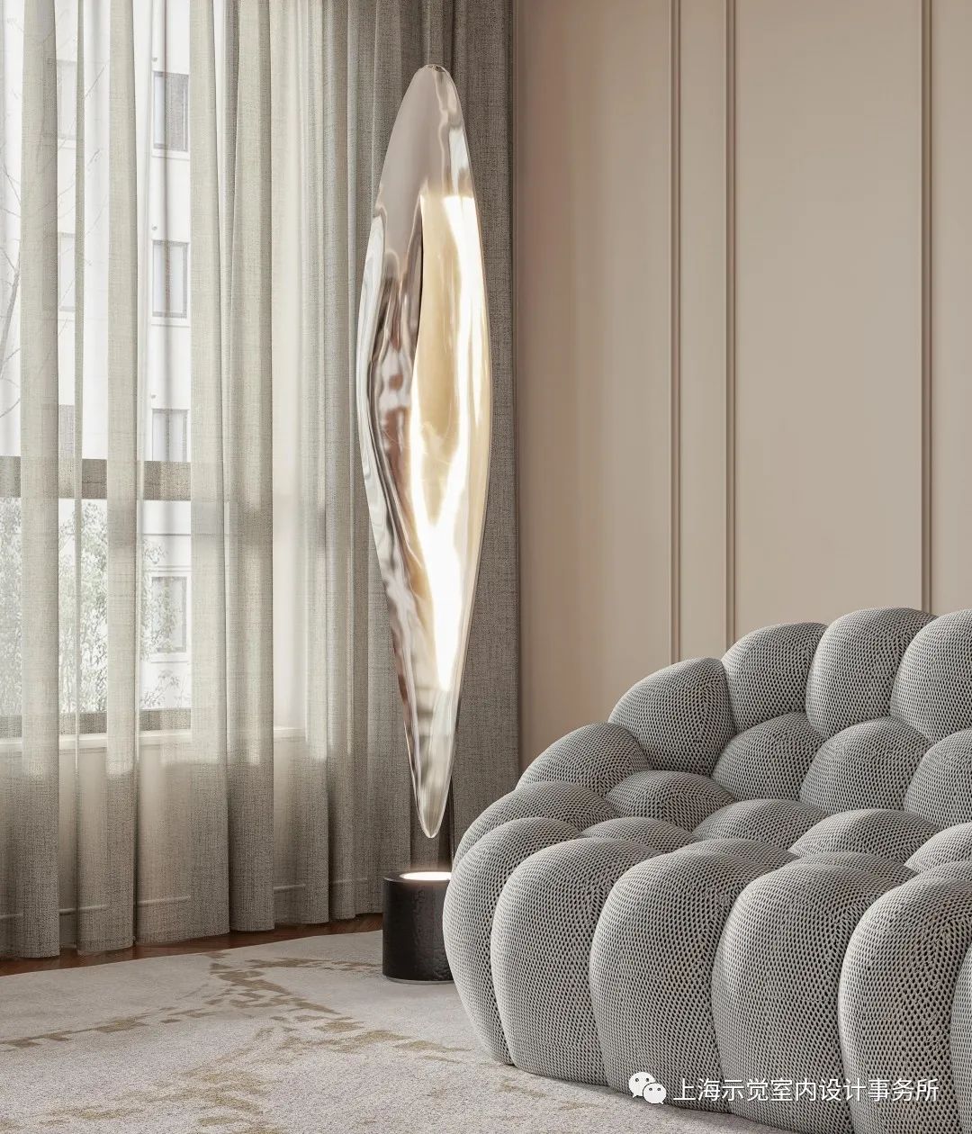 示觉设计|300㎡凯德茂名公馆，现代时尚与法式经典的融合