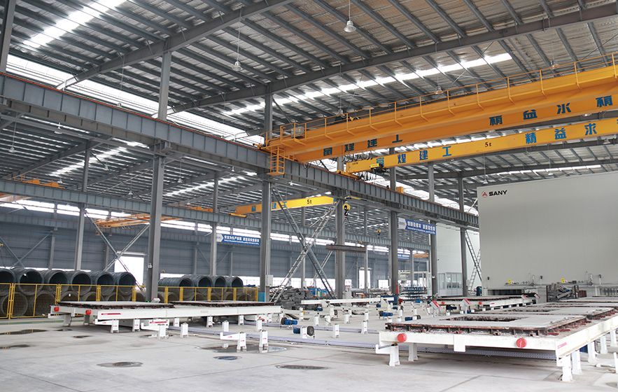 富煌钢构公司轻钢车间,河南西峡富煌钢构