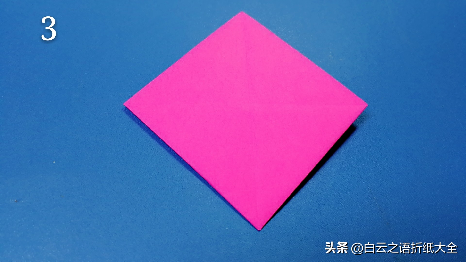 折纸棒棒糖的折纸步骤,可以变形的彩虹棒棒糖折纸慢动作