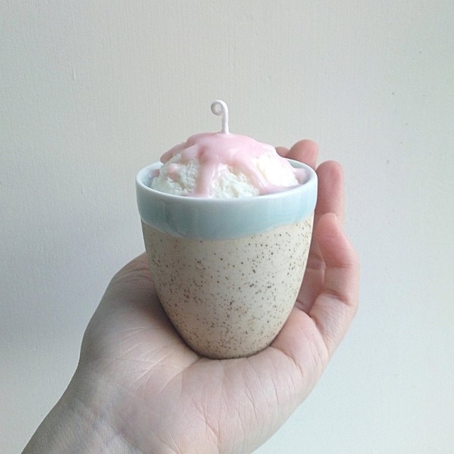 不说你绝对不知道!这些蛋糕、牛肉面其实是蜡烛可爱又有创意