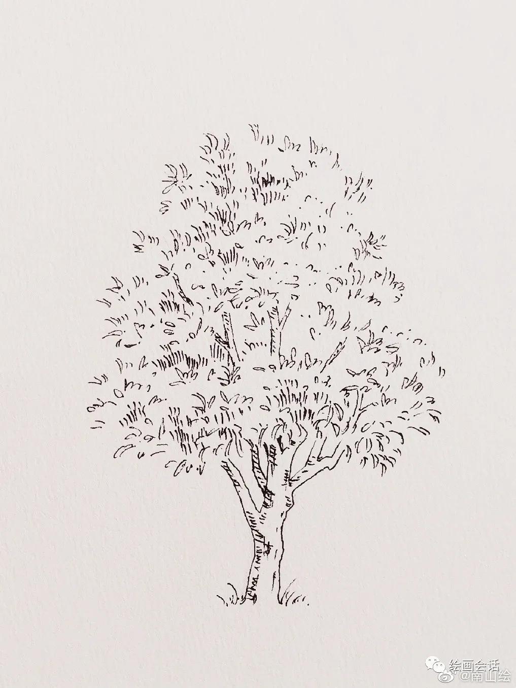 吴冠中钢笔风景速写,黄劲勇钢笔风景速写