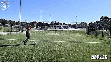 普通足球凌空抽射加弧线球,足球史上十大暴力抽射