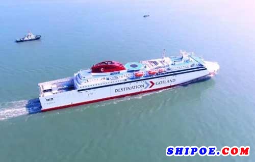 中国造的全球最大豪华客滚船启航,广船国际历年建造的客滚船信息