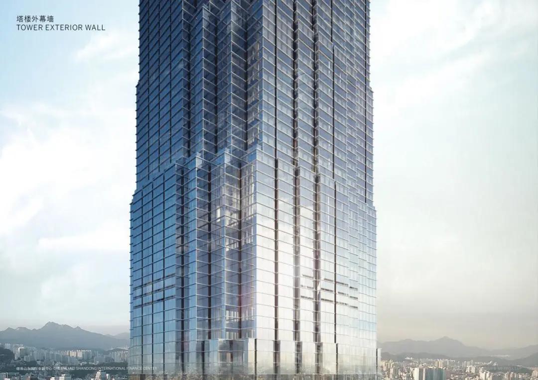 山东第一高楼济南绿地中心,山东国际金融中心效果图