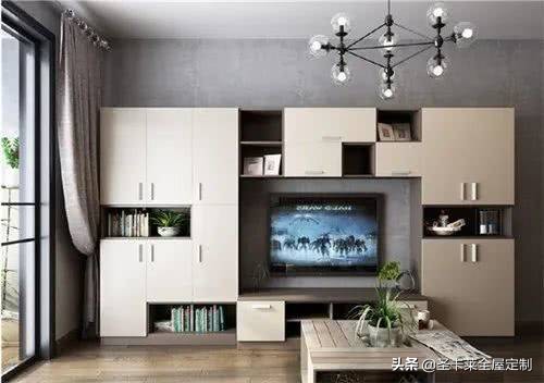 2023年法式电视柜最新款,2022年最流行的轻奢电视柜