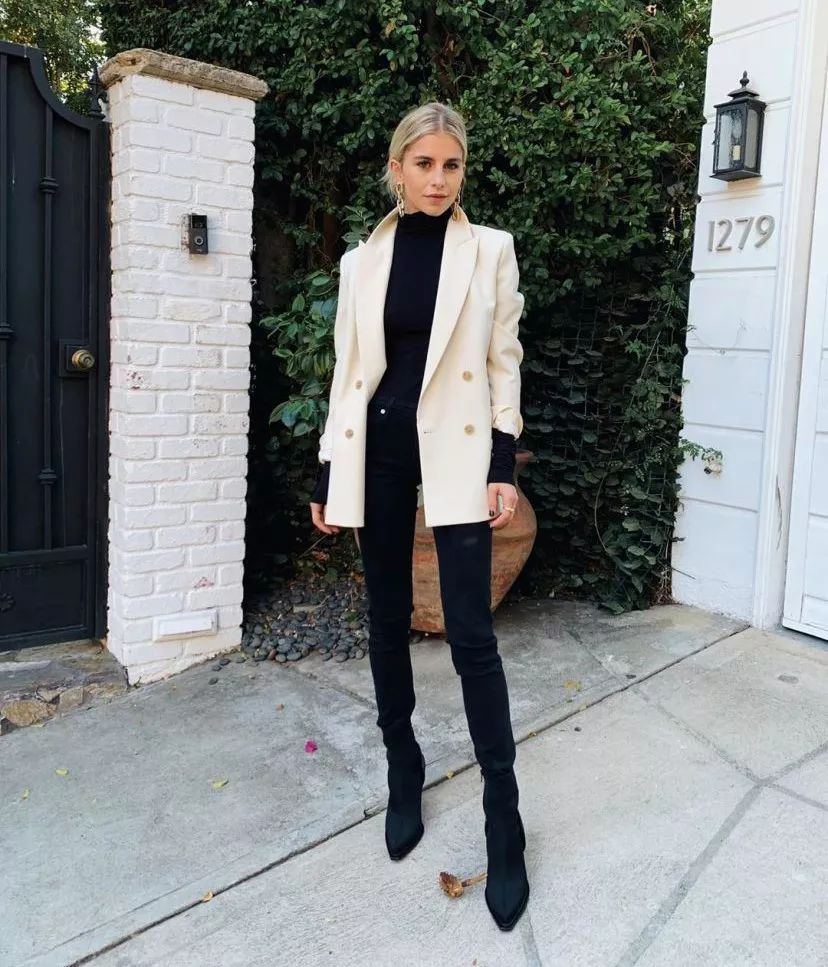 中长款大衣怎么穿显高,显高显瘦显腿长的大衣