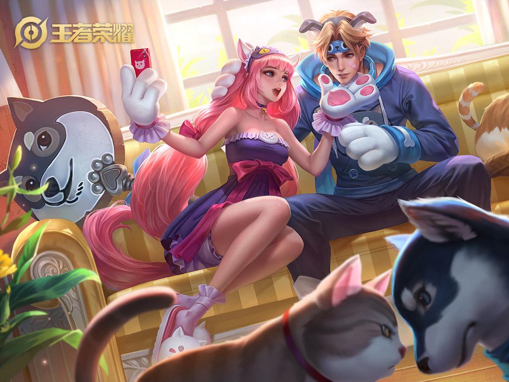 王者荣耀新皮肤猫狗日记提前上线,王者荣耀猫狗日记是哪个英雄皮肤