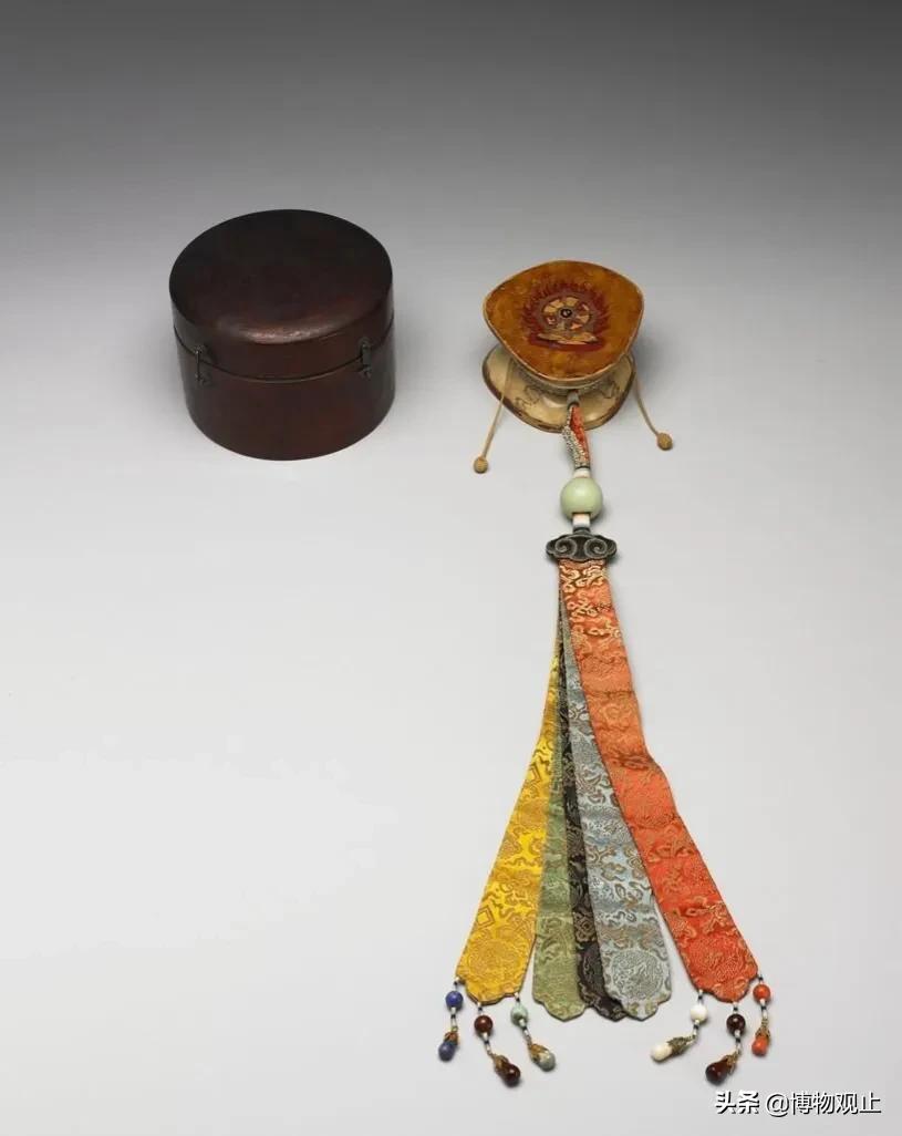 铜质藏传法器五股金刚,藏传佛教法宝图