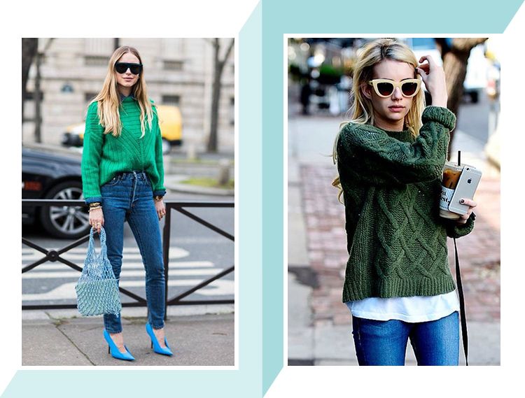 绿色怎么穿更优雅,第一次发现绿色可以穿得这么迷人