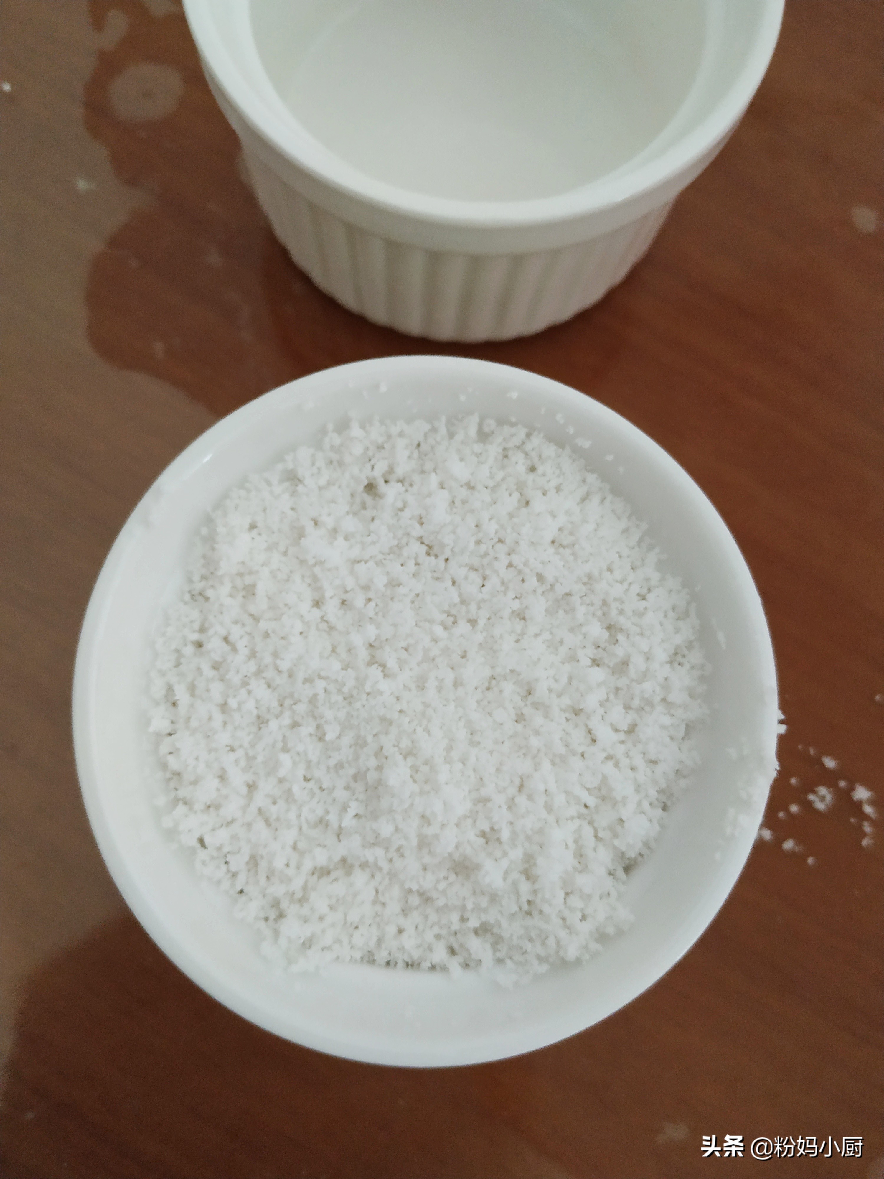 糯米粉粘米粉混合后蒸米皮,芥菜糯米粉和粘米粉怎样蒸成团子