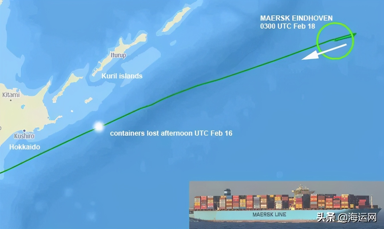 突发！马士基数百个货柜落水！厦门港出口家具服装电子产品注意了