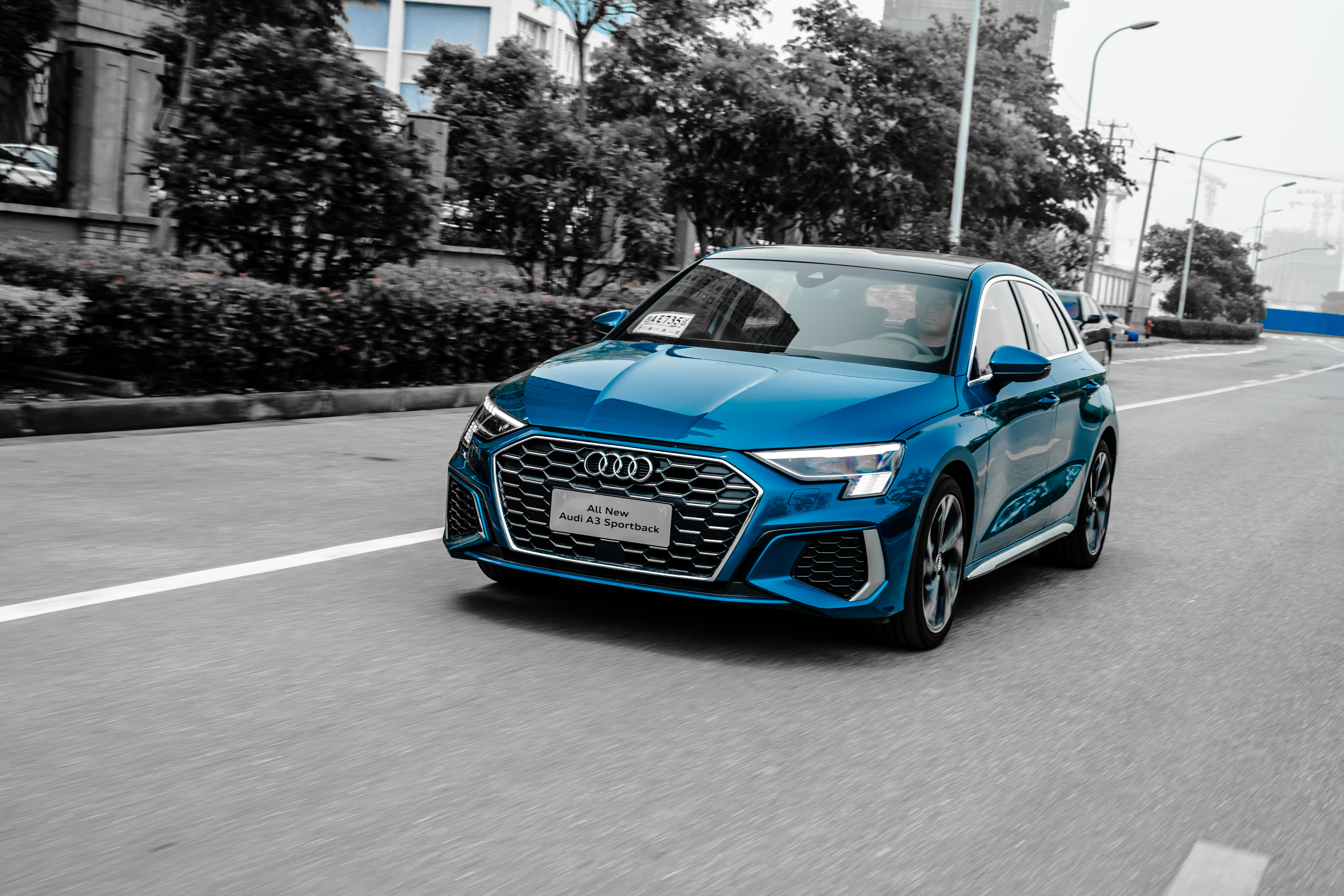 奥迪a3sportback试驾,奥迪a3lsportback