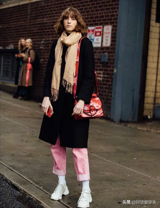 七筒裤九分女士阔腿裤,阔腿裤过时了今年流行公主裤